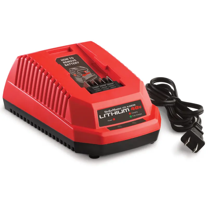 Strikemaster 40V Lithium Charging Base For Cordless Ice Drills 1