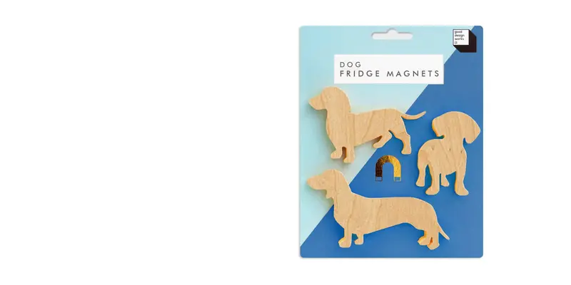 Suck Uk Ltd Usa Dog Magnets – Playful Canine-Shaped Magnetic Decor 1
