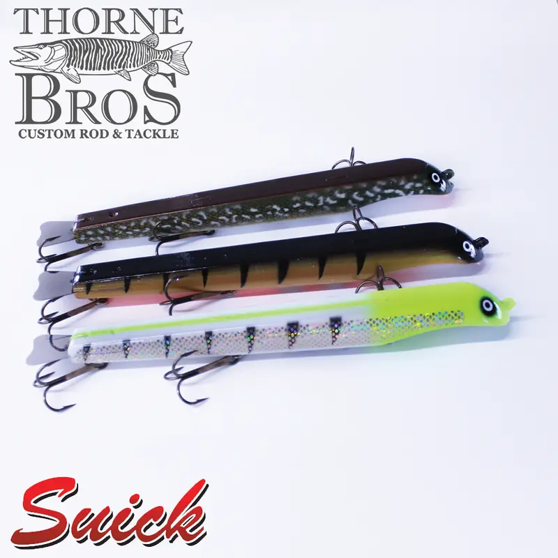Suick Thriller Hi 9-Inch Adjustable Weighted Fly Fishing Plug 1