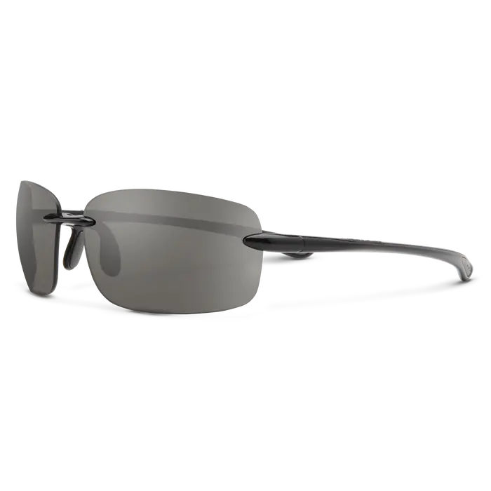 Suncloud Topline Matte Black Frame With Polarized Gray Lens 1