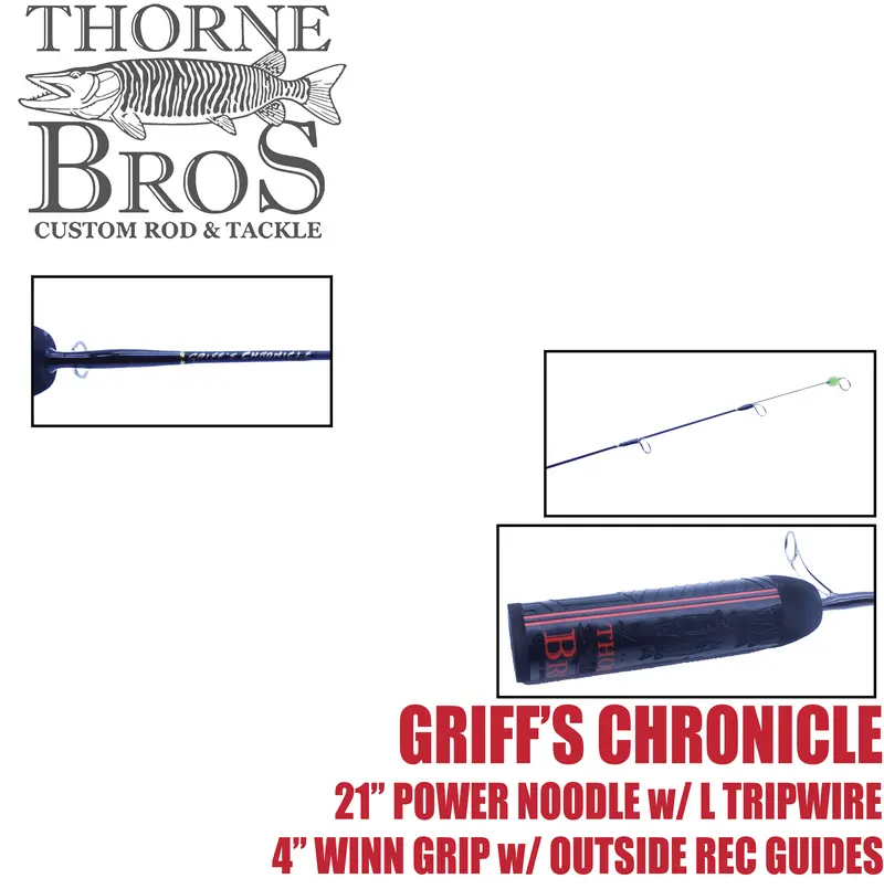 Thorne Bros Crappie Chronicles Ice Rod – Griff 1