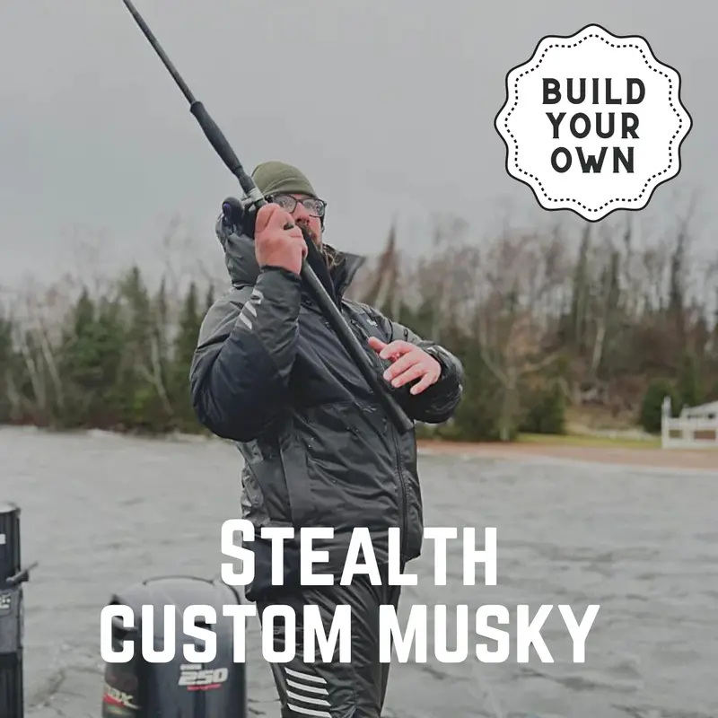 Thorne Bros Custom Stealth Musky Casting Rod 1