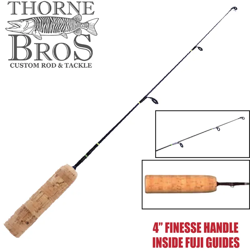 Thorne Bros Sweet Pea Custom Ice Fishing Rod 1