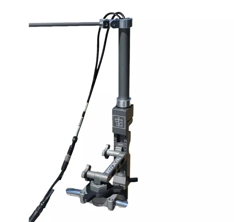Tki 60-Inch Non-Collapsing Aluminum Live Transducer Kit With Track Base 1