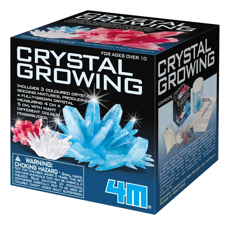 Toysmith 4M Crystal Growing Kit – Easy Stem Science Experiment For Kids 1