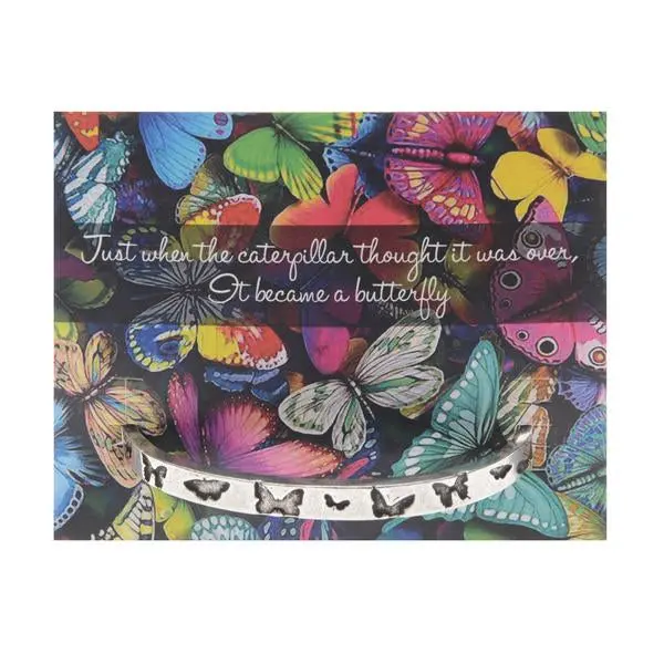Transformation Cuff Bracelet – 'Just When The Caterpillar Thought It Was Over...' By Whitney Howard Designs 1