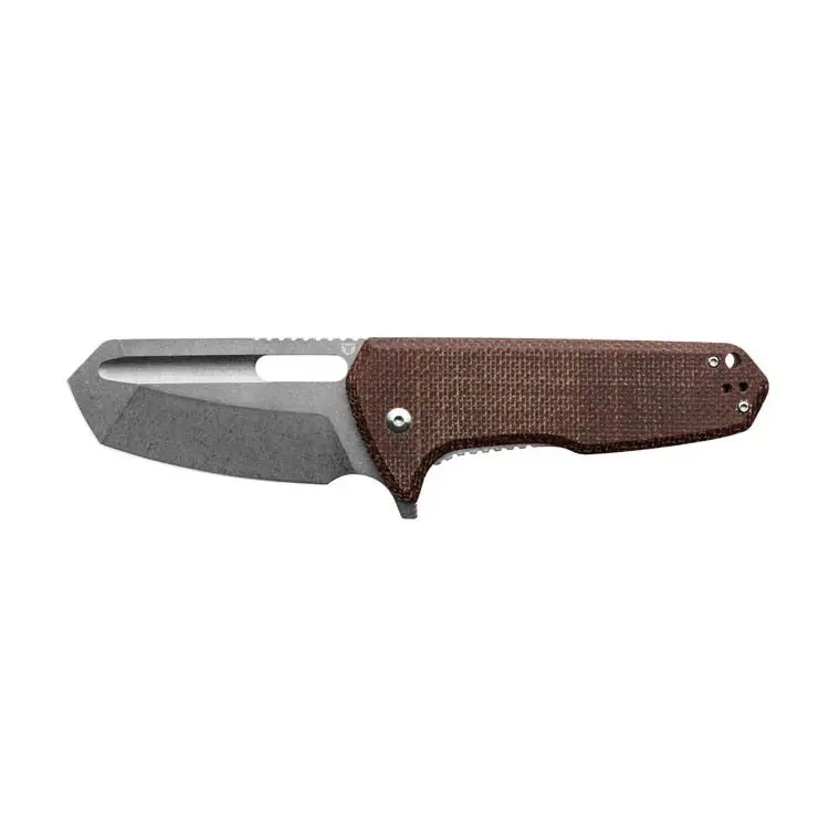 True Ceja Tanto-Style Flipper Folding Knife 1