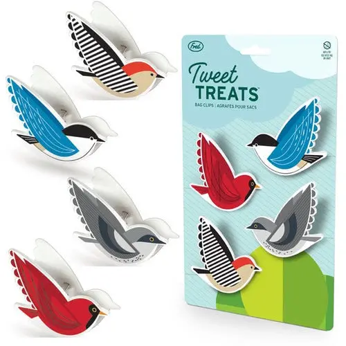 Tweet Treats: Decorative Bird-Themed Bag Clips For Everyday Style 1