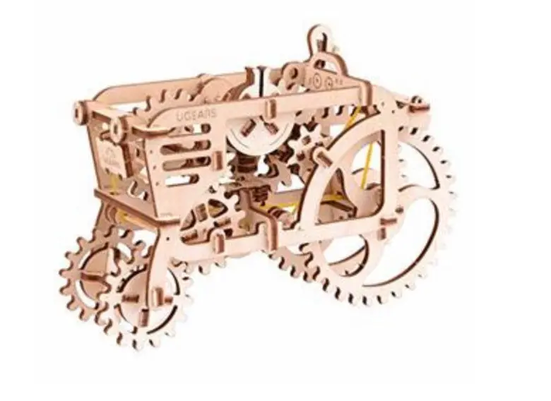 Ugears Ukrainian Bridge Tractor – Limited Edition Wooden Puzzle 1