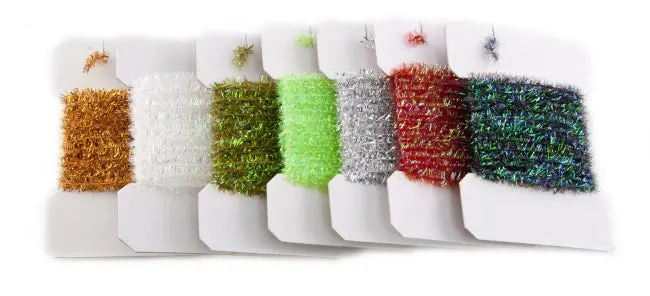 Wapsi Metallic Tinsel Chenille – Shiny, Flexible Ribbing & Body Material 1