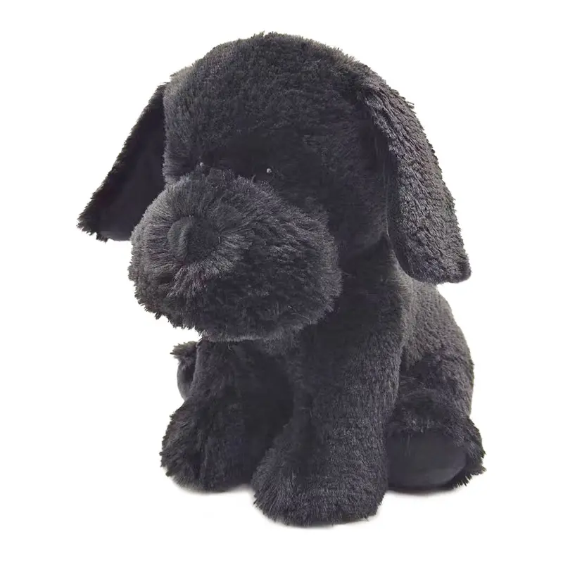 Warmies Black Labrador Plush Warmie – Reusable Heat Therapy Companion 1