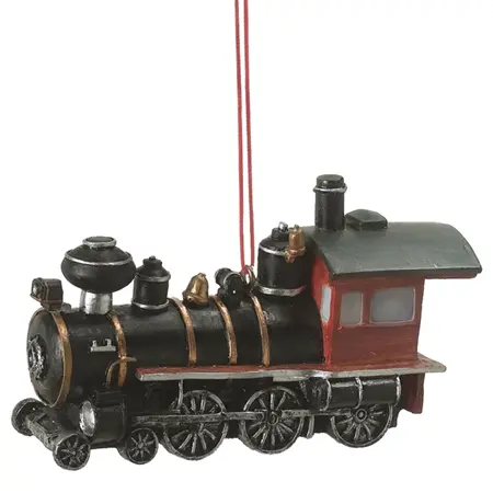 Western-Themed Train Ornament – Rustic Railroad Holiday Charm 1