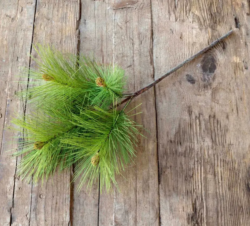White Pine Stem Arrangement – Natural Greenery For Seasonal Decor 1