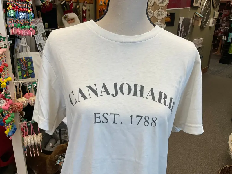 Willow Poppy Canajoharie Graphic T-Shirt – Custom Local Design, Size L 1