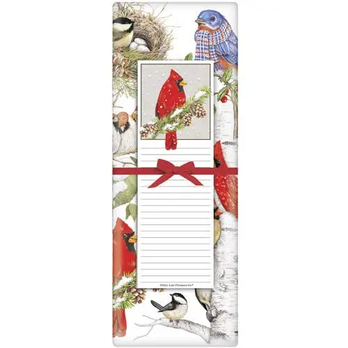 Winter Birds Themed Notepad Collection – Mary Lake-Thompson Ltd. 1