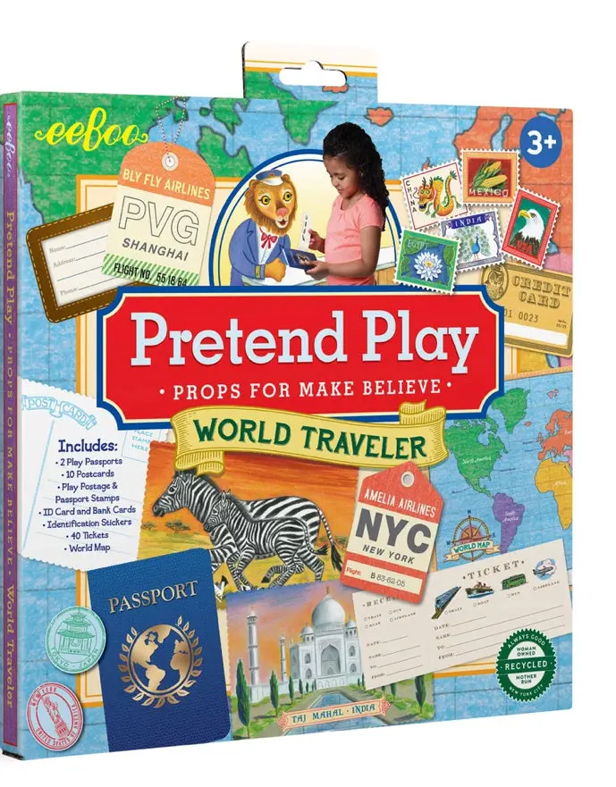 World Traveler Pretend Play Costume Set 1