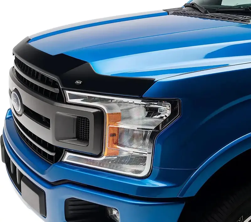 Auto Ventshade Aeroskin Hood Protector – Low-Profile Smoke Finish For 2021–2023 Ford F-150 1