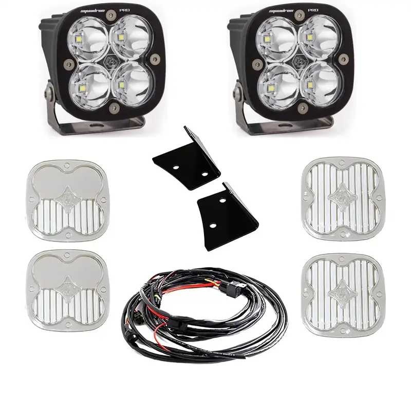 Baja Designs Squadron Pro A-Pillar Light Mount Kit For 2007–2018 Jeep Wrangler Jk 1