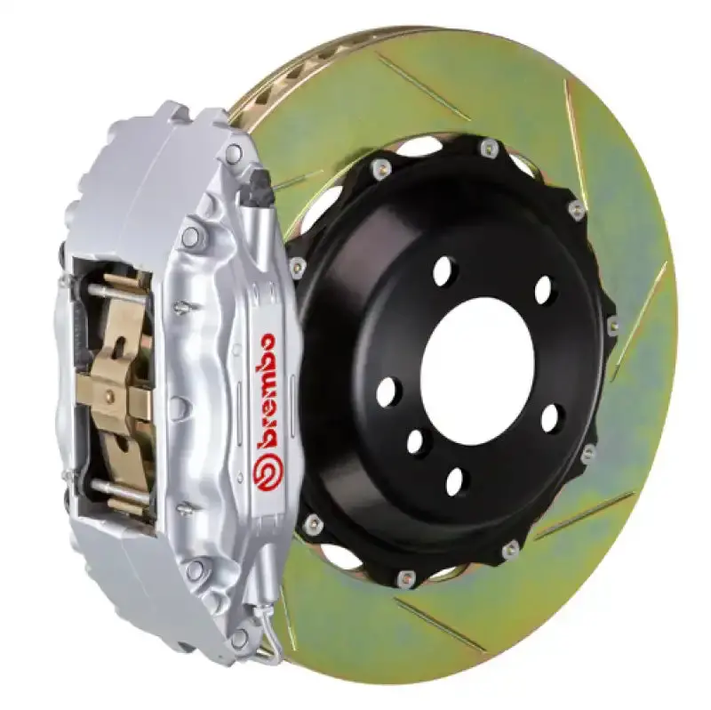 Brembo Front Big Brake Kit For 1993–1998 Toyota Supra — 4-Piston Calipers, 332X32Mm Slotted Two-Piece Rotors 1