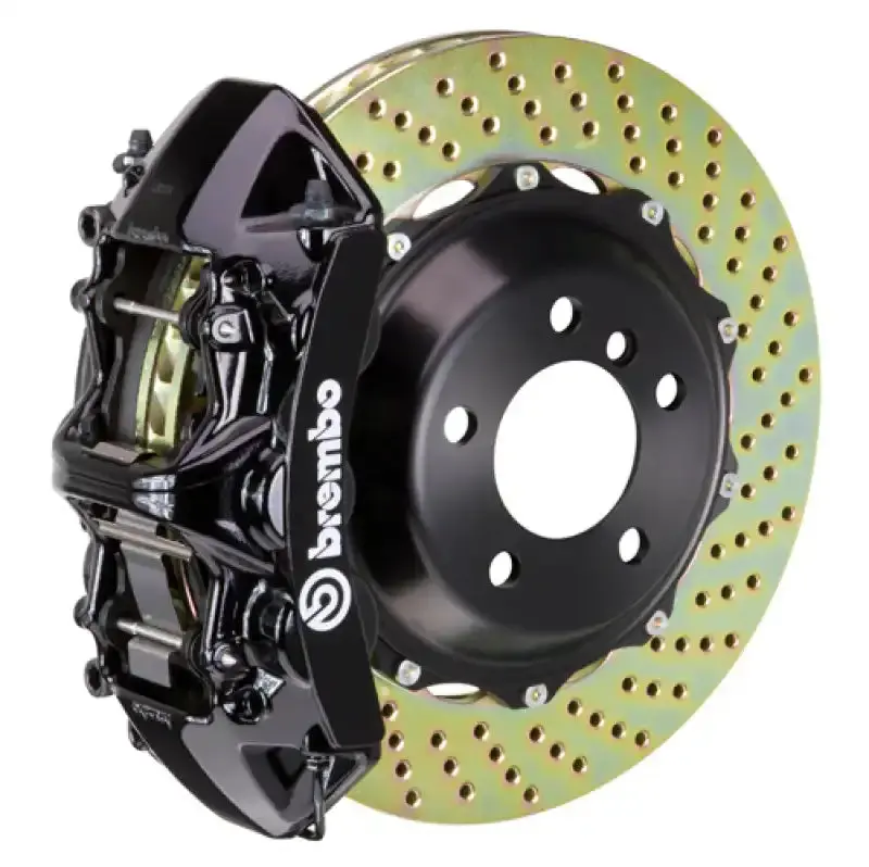 Brembo Gt Big Brake Kit – Front 6-Piston Calipers With Drilled 355×32Mm Two-Piece Rotors For Ford Edge & Mkx (2007–2014) 1