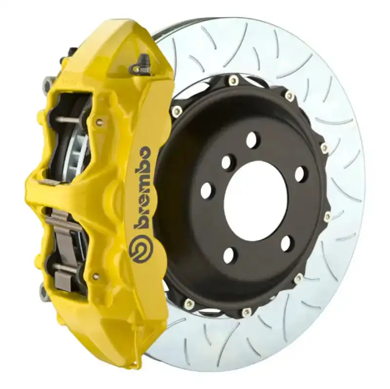 Brembo Gt Rear Big Brake Kit – For 2008–2016 Audi R8 4.2L/5.2L, 6-Piston Calipers, 380X32Mm Slotted Two-Piece Rotors 1