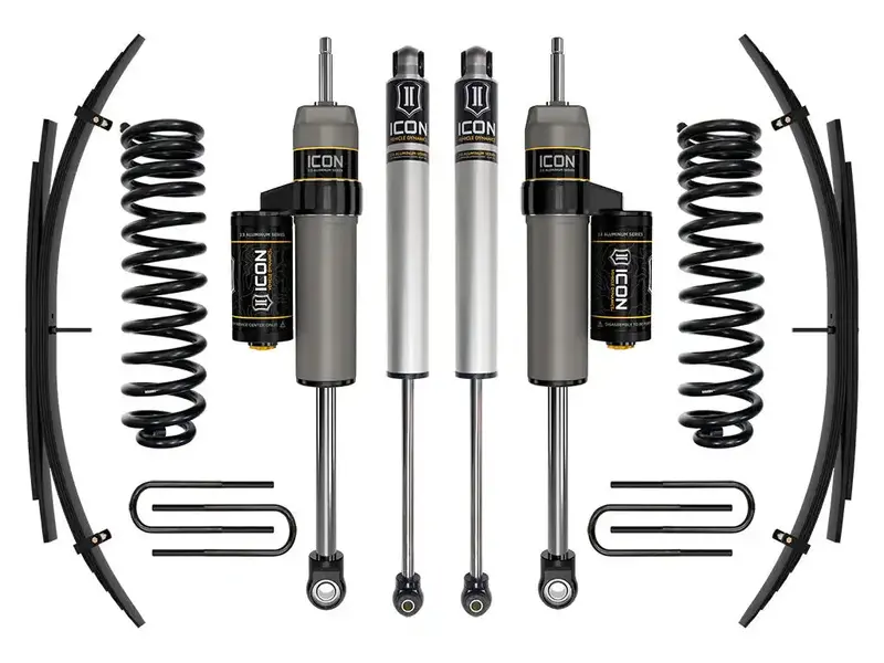 Icon Stage 2 Suspension System For 2011–2016 Ford Super Duty F-250/F-350 4Wd Diesel – 2.5" Lift With Expansion Packs 1