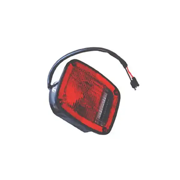 Omix-Ada Left-Side Tail Light Assembly – Black Finish For 1976–1980 Jeep Cj (12403.03) 1