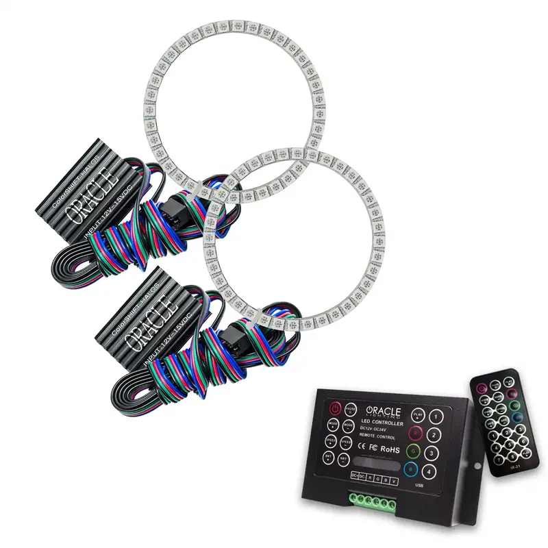 Oracle Lighting 3979-333 Colorshift Halo Kit, Hid Projector, 2.0 1