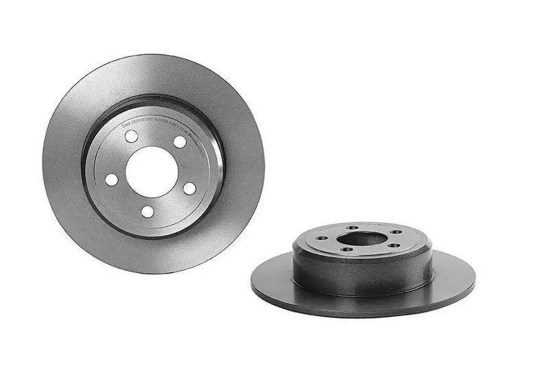 Premium Oe-Style Disc Brake Rotor – Precision-Machined For Balanced Stopping Power 1