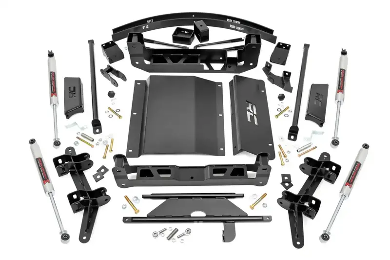 Rough Country 27640 4-Inch Suspension Lift Kit With Performance Shocks 1
