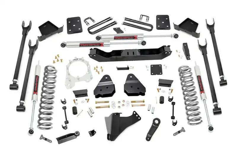Rough Country 4-Inch Suspension Lift Kit With Performance Shocks (52640) 1