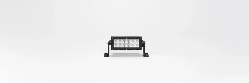 Trailfx 6-Inch Led Light Bar – 36W Spot/Flood Combo, 1694 Lumens, Clear Lens, Black Aluminum Housing 1