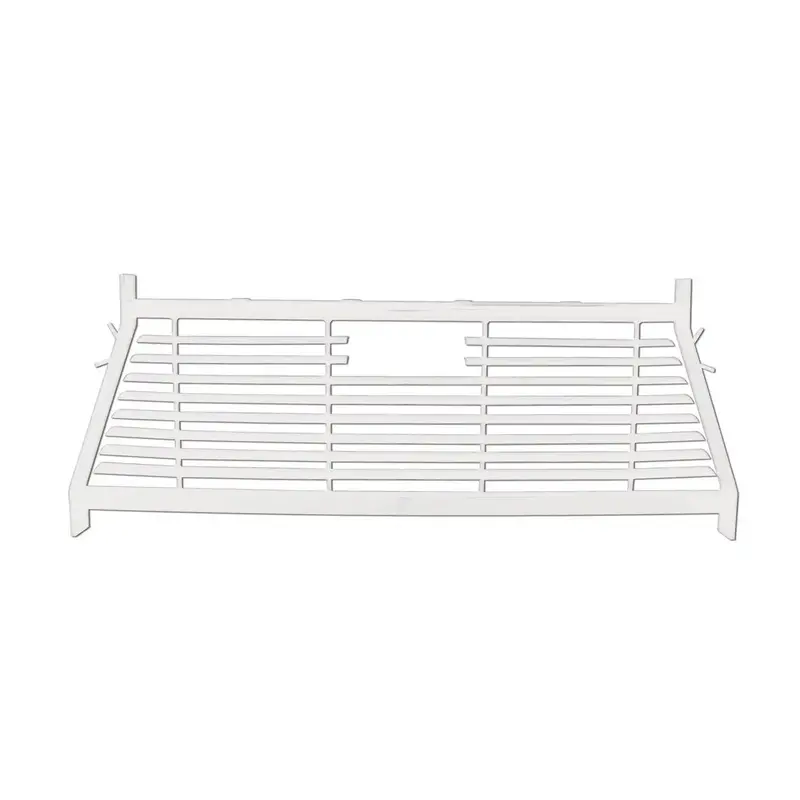 Westin 57-8003 Heavy-Duty White Headache Rack For Truck Cab Protection 1