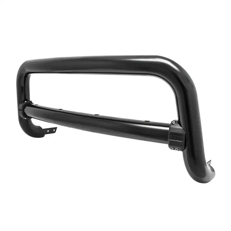 Westin Contour 3.5 Bull Bar – 3.5-Inch Black Powder-Coated Steel Front Bumper Guard 1