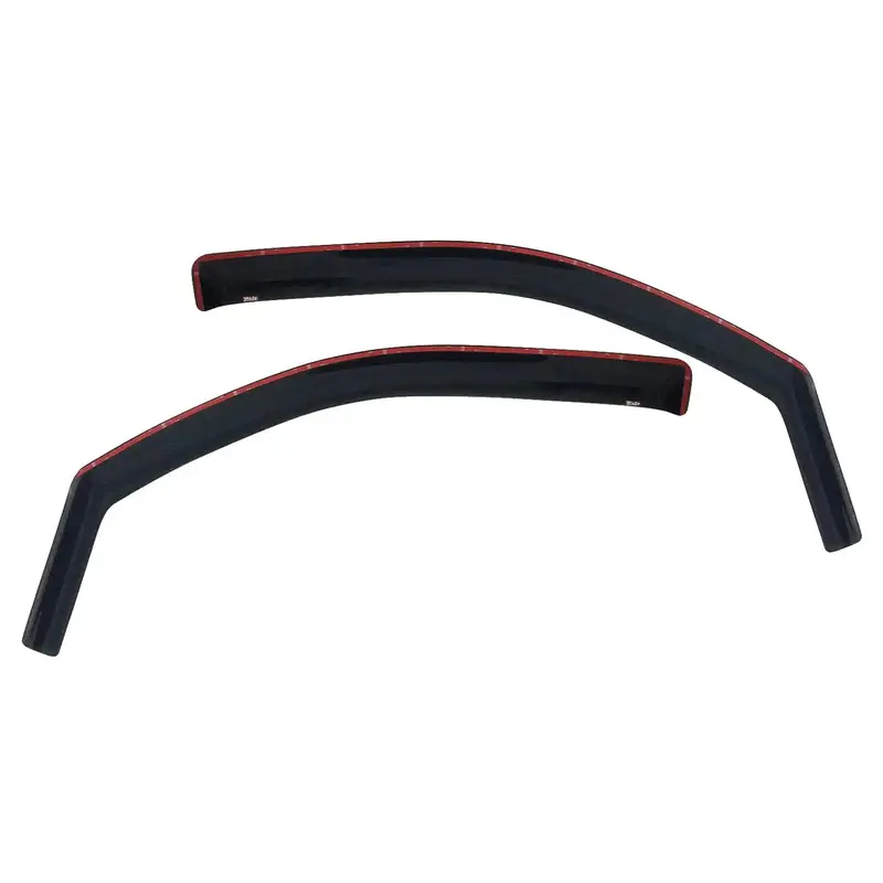 Westin In-Channel Wind Deflector – Front-Mounted, Two-Piece Smoke-Tinted Design 1
